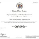 Public Works Contractor Registration